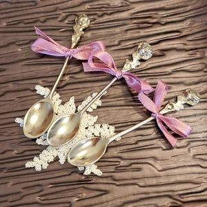 3 Silver Baby 👶 Spoons